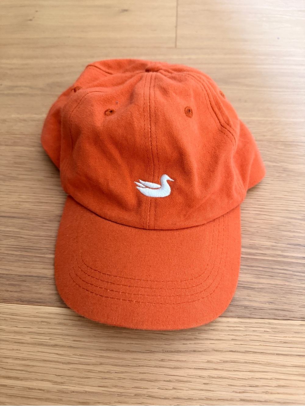 Southern Marsh Orange Cotton Duck Logo Baseball Cap